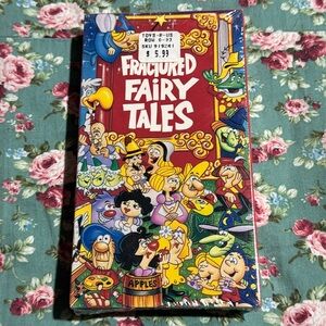 FRACTURED FAIRYTALES 📼 VHS Vintage cartoons. Unopened. Like New! Classic cartoon